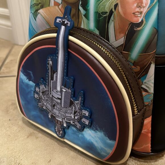 NEW! Loungefly Star Wars The High Republic Comic Cover Mini Backpack D1 - Picture 2 of 11